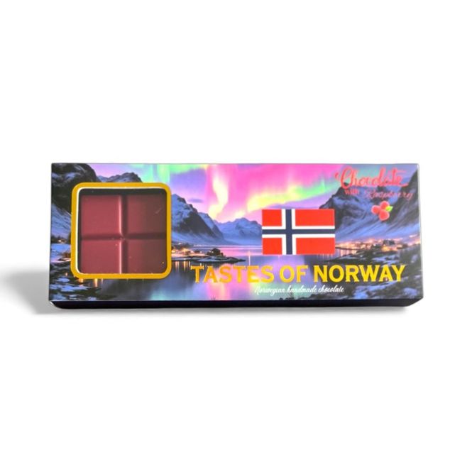 Hovedbilde Bringebær sjokolade