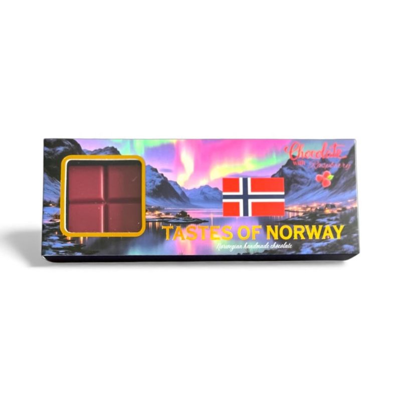 Bringebær sjokolade