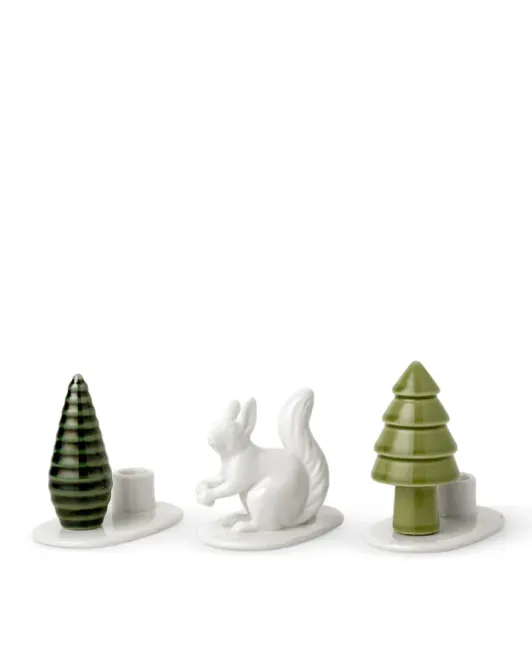 Hovedbilde Winter Stories Flock Squirrel lysestake sett