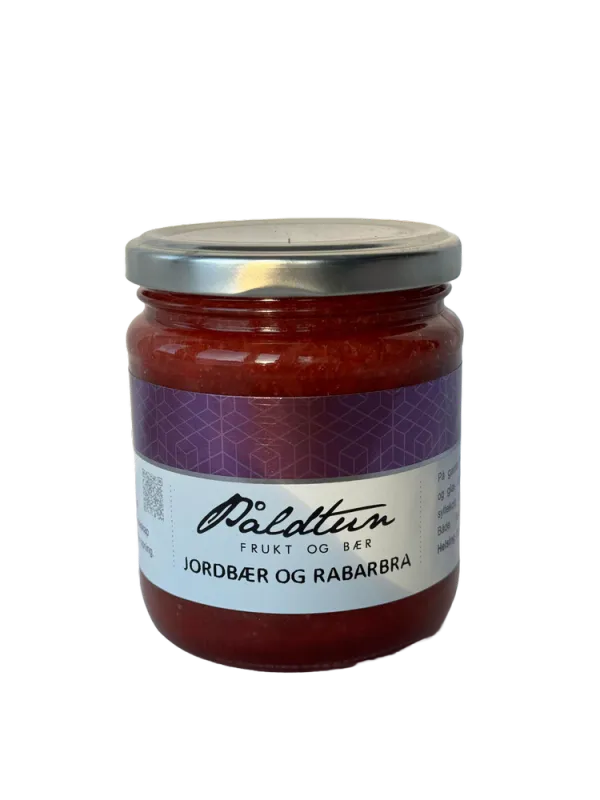 Jordbær og Rabarbra