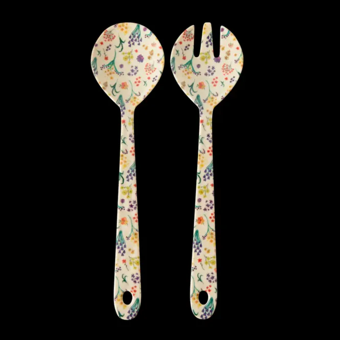Hovedbilde Salatbestik - Multifarvet - Wild Flowers Print